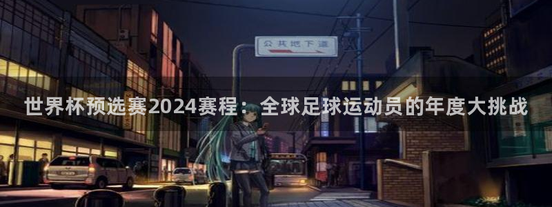 世界杯足球赛：世界杯预选赛2024赛程：全球足球运动员的年度大挑战
